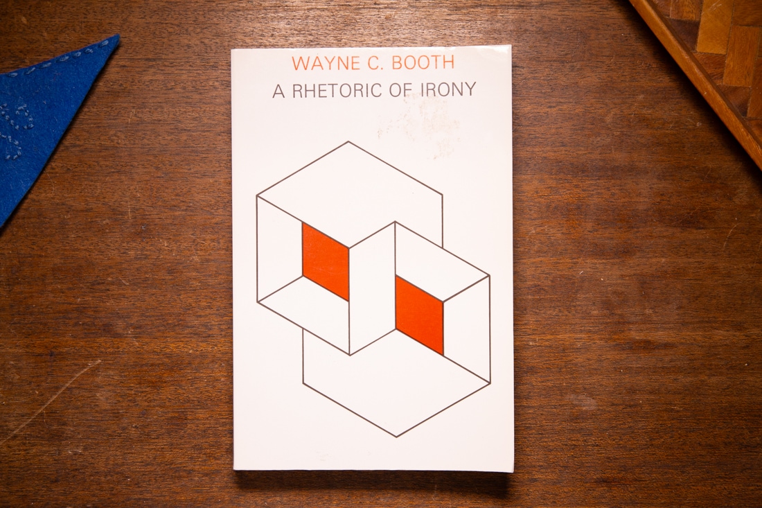 A Rhetoric of Irony by Wayne C. Booth