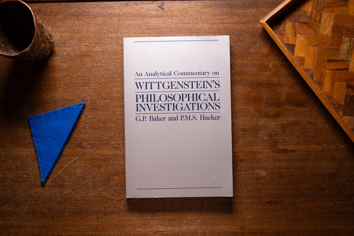 An Analytical Commentary on Wittgenstein's Philosophical Investigations Volume 1 by G.P. Baker, P.M.S. Hacker