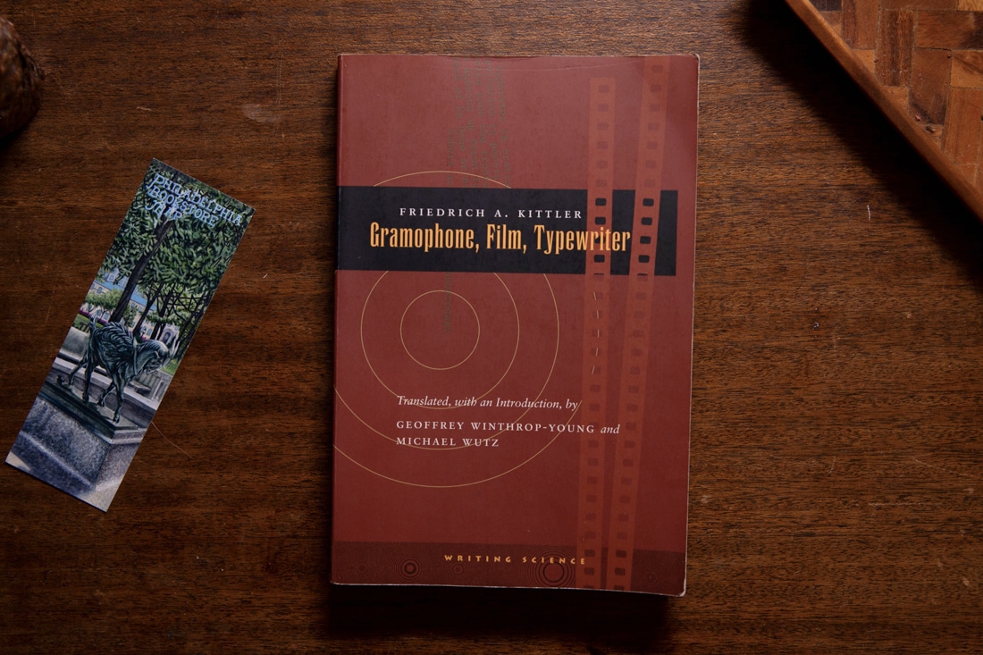 Gramophone, Film, Typewriter by Friedrich A. Kittler