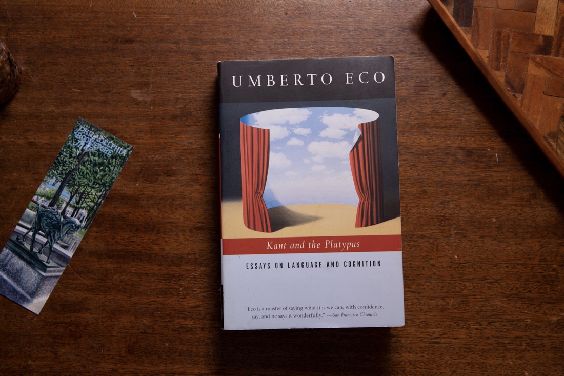 Kant and The Platypus by Umberto Eco