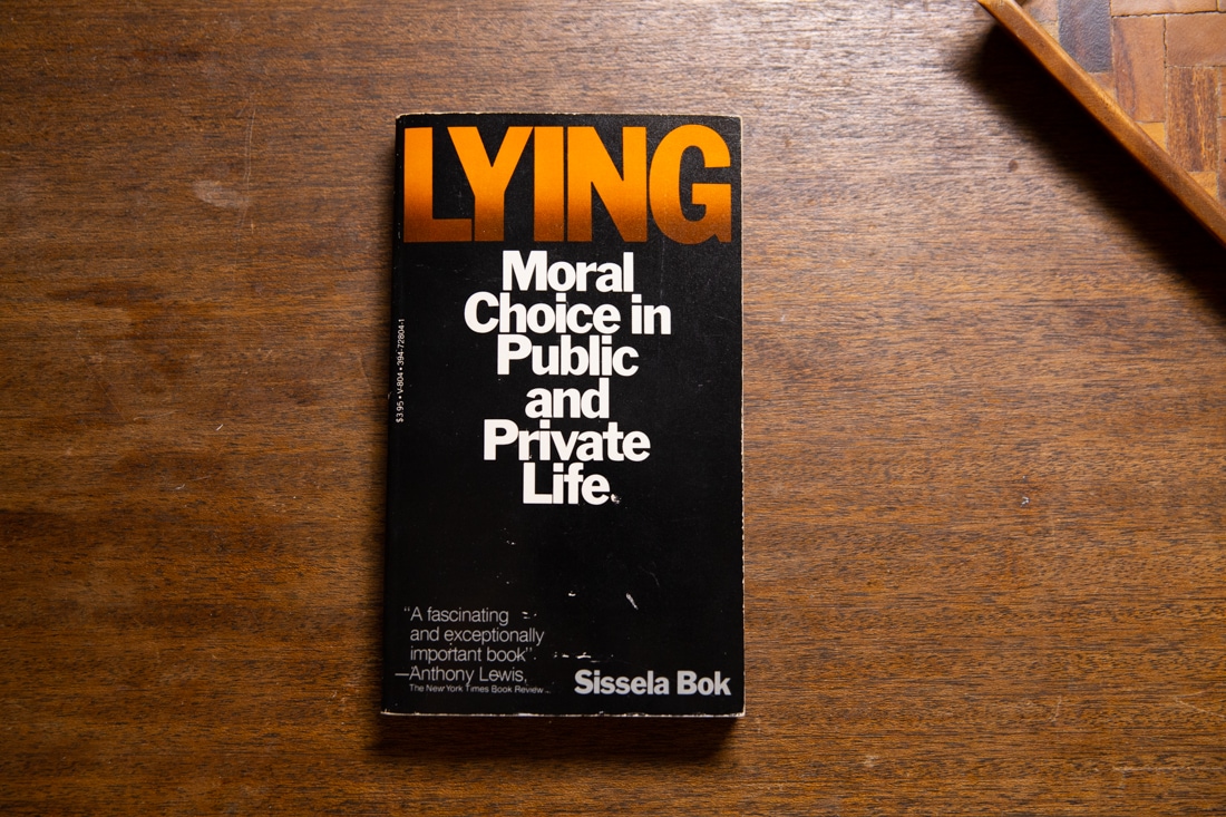 Lying by Sissela Bok