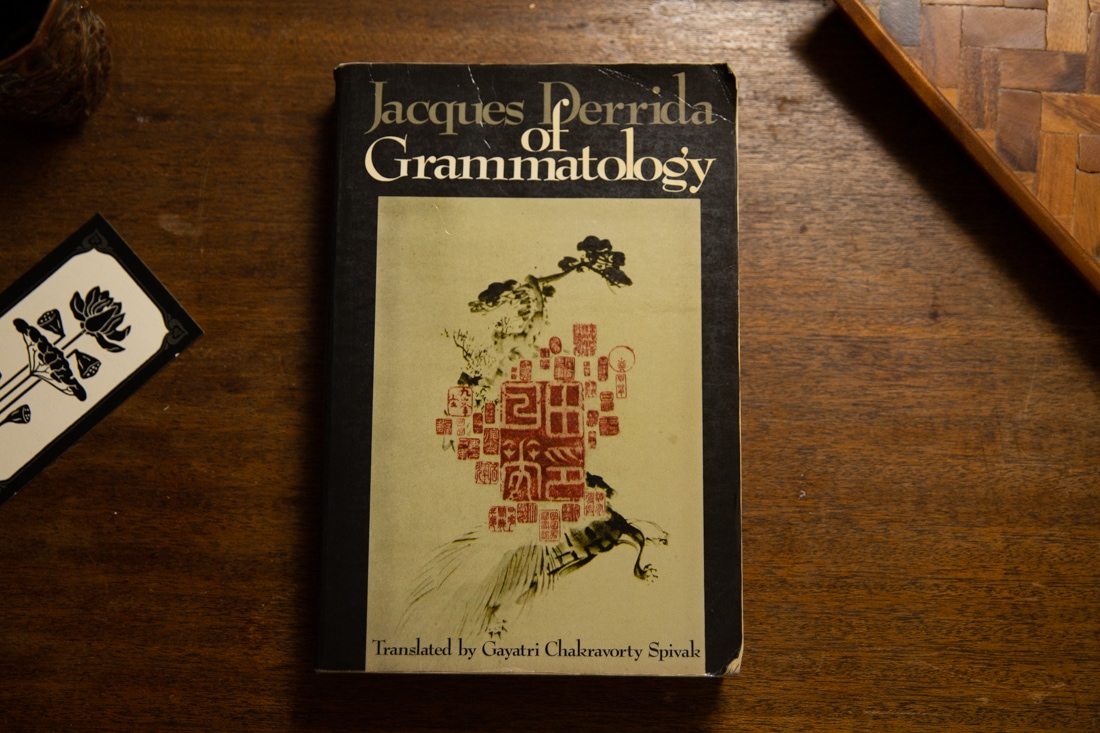 of Grammatology by Jacques Derrida