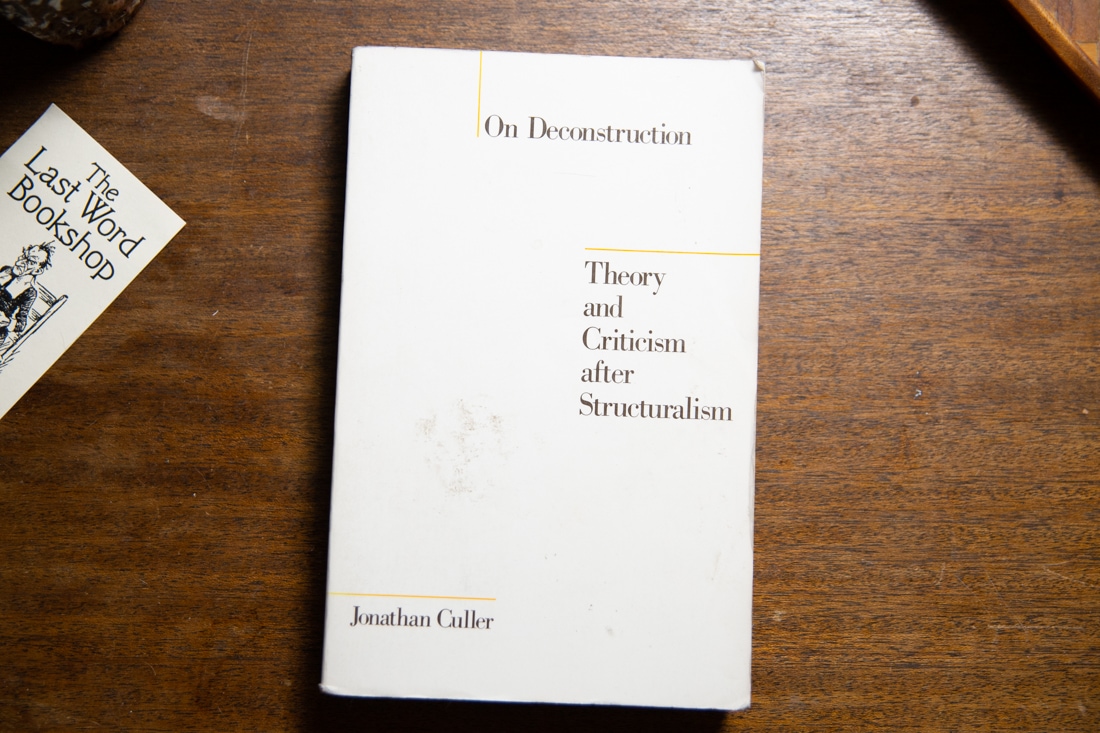 On Deconstruction by Jonathan Culler