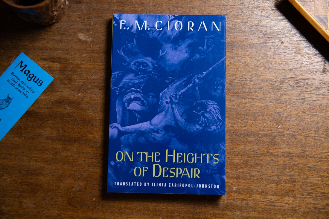 On The Heights of Despair by E. M. Cioran