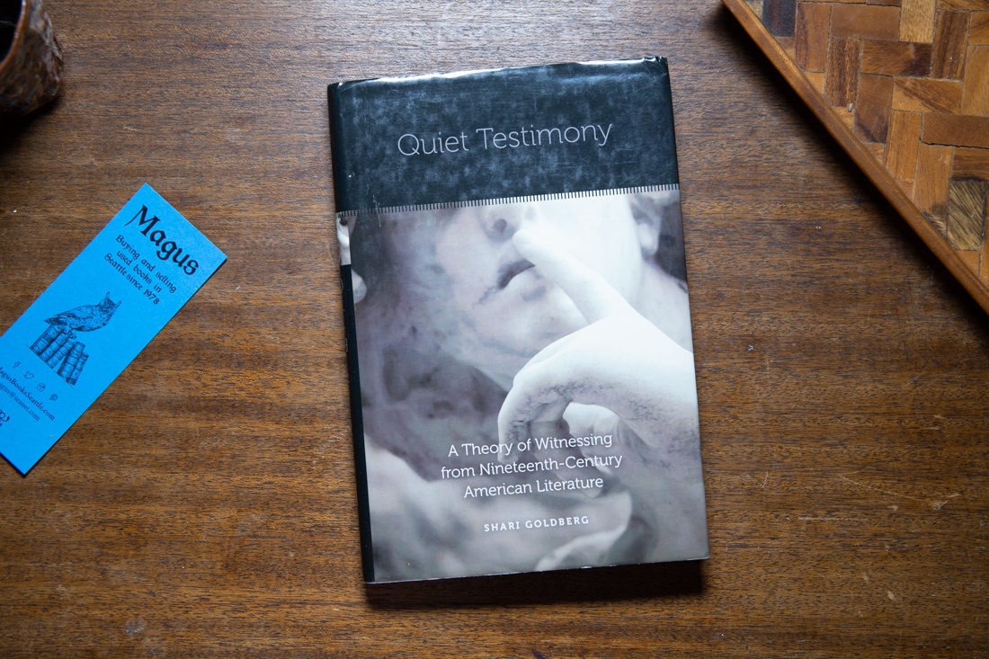 Quiet Testimony by Shari Goldberg