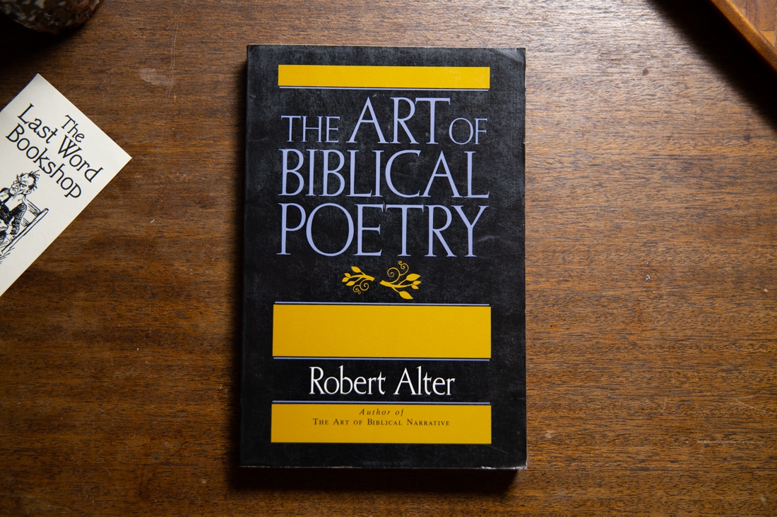 The Art of Biblical Poetry by Robert Alter