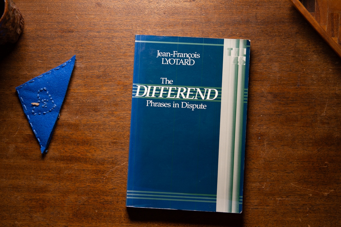 The Differend by Jean-François Lyotard