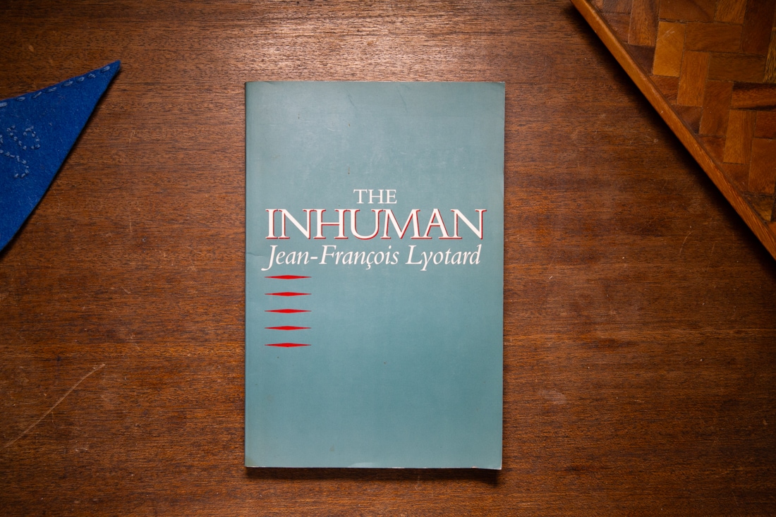 The Inhuman by Jean-François Lyotard