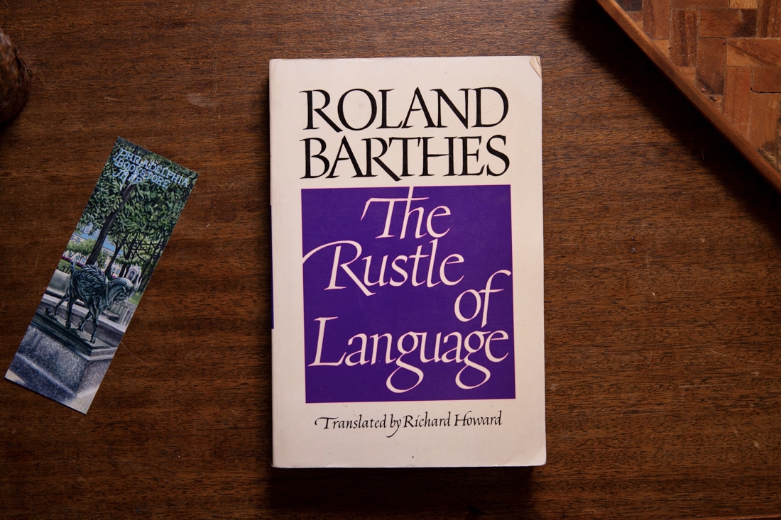 The Rustle of Language by Roland Barthes