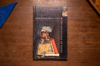 Bibliography and The Sociology of Texts cover