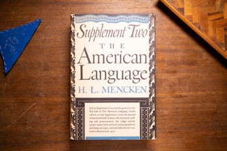 The American Language - Supplement Two cover